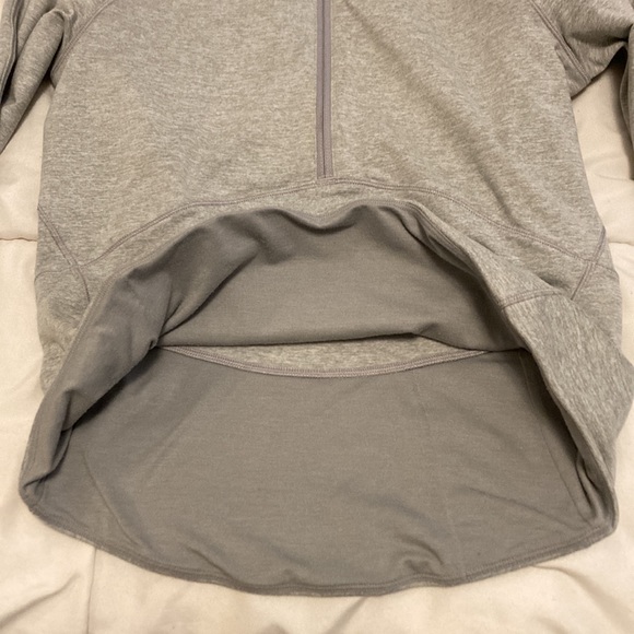 Lululemon Always Alert 1/2 Zip Gray Size 6 - Picture 9 of 14